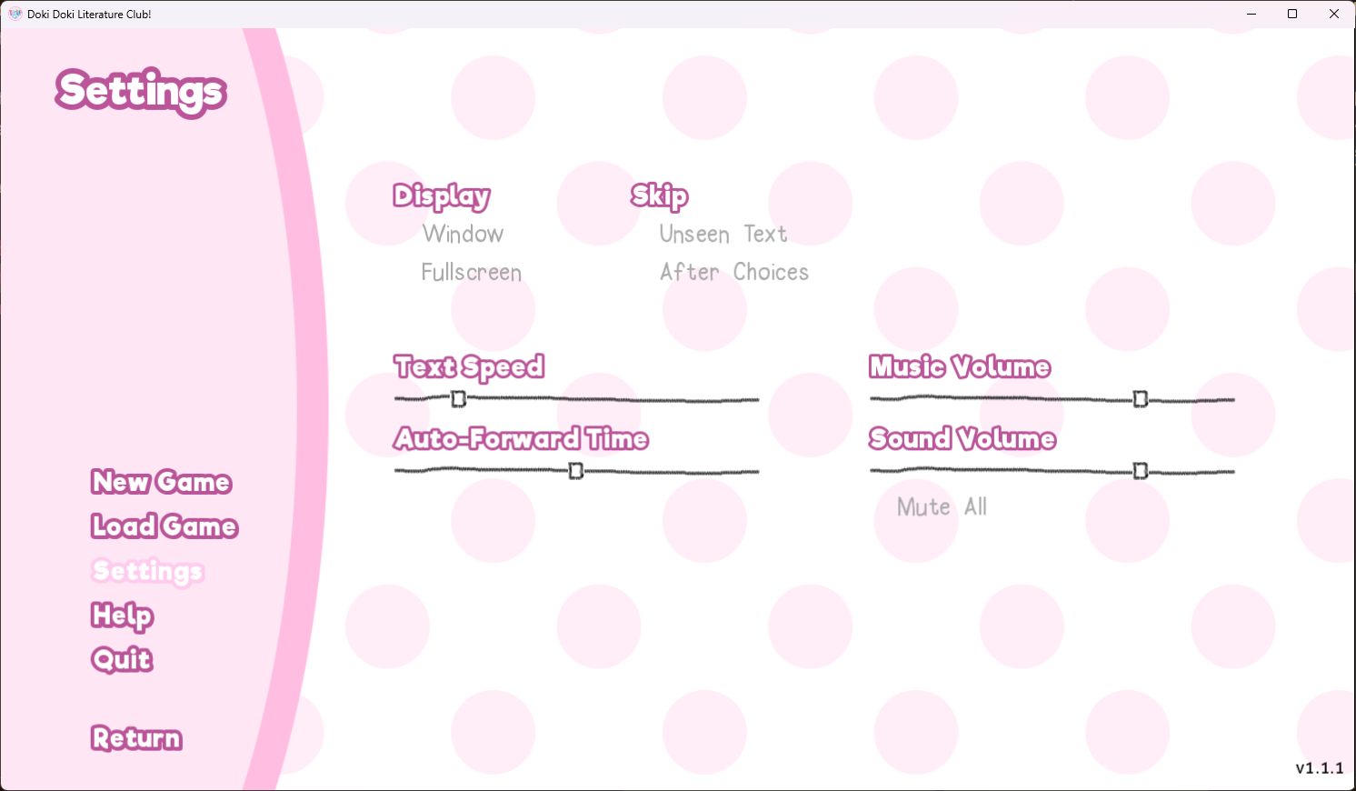 "Doki Doki Literature Club" by Team Salvato