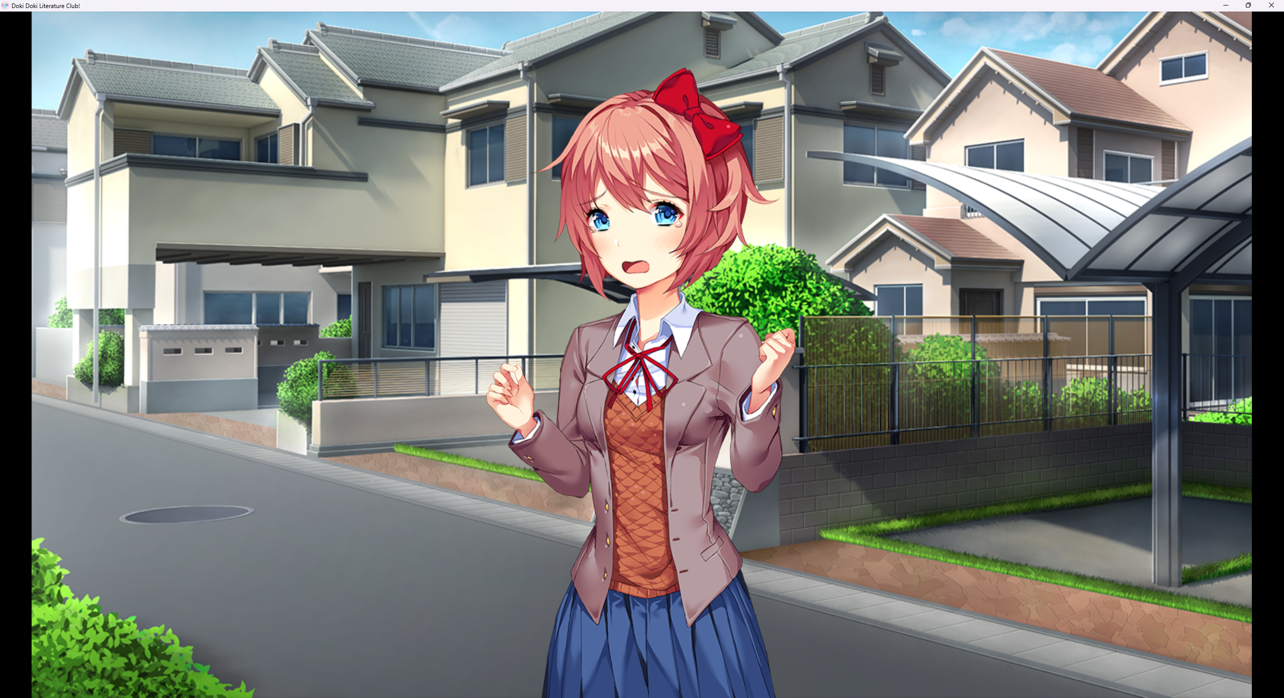 Sayori crying