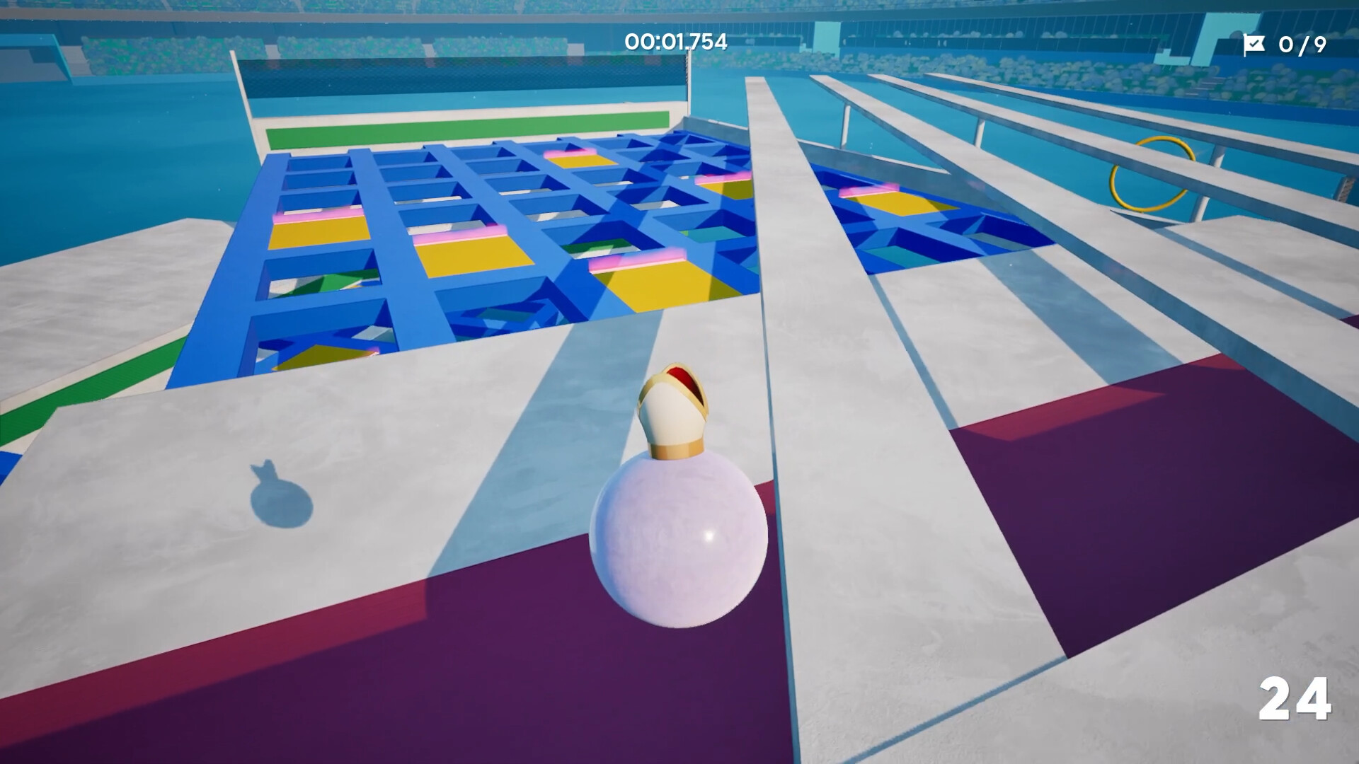 A screenshot of a ball in ballest